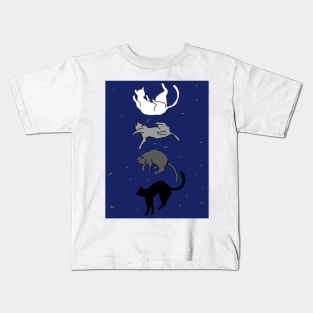 Cat fall Kids T-Shirt